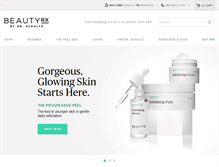 Tablet Screenshot of beautyrx.com